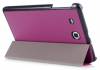 Leather Book Case for Samsung Galaxy Tab E 9.6 (T560) Purple (OEM)