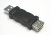 Μετατροπέας USB 2 θηλ. σε USB 2 αρσ. Μαύρο (Oem) (Bulk)