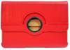 Leather Rotating Case for Samsung Galaxy Note 10.1 N8000 N8010 Red (OEM)