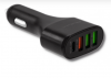 Qoltec 51753 Universal car charger 12-24V | 51W | 5A | 1xUSB-C + USB QC 3 | 2xUSB Smart Qoltec 51753 Universal car charger 12-24V | 51W | 5A | 1xUSB-C + USB QC 3 | 2xUSB Smart