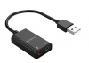ORICO USB κάρτα ήχου SKT2, USB2.0, 2x 3.5mm, μαύρο ORICO USB κάρτα ήχου SKT2, USB2.0, 2x 3.5mm, μαύρο