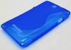 Sony Xperia E / dual - TPU Gel Case S-lLine Blue (OEM)