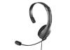 PDP LVL30 CHAT PS4 - Wired Gaming Headphones - Gray