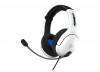 PDP LVL50 PS4 / PS5 - Wired Gaming Headphones - White