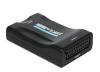 Μετατροπέας HDMI θηλ. σε SCART θηλ. Μαύρο (OEM) (BULK) Μετατροπέας HDMI θηλ. σε SCART θηλ. Μαύρο (OEM) (BULK)