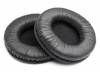 Replacement Earpads 5cm 2 pieces Black (Oem) (Bulk)