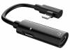 Αντάπτορας Hoco LS18 2 σε 1 Lightning σε Lightning Θηλυκό και 3,5 mm Θηλυκό Μαύρο Αντάπτορας Hoco LS18 2 σε 1 Lightning σε Lightning Θηλυκό και 3,5 mm Θηλυκό Μαύρο