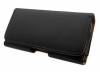 Universal μαύρη δερμάτινη θήκη M belt case με clip ζώνης συμβατή με πολλά μοντέλα κινητών τηλεφώνων Universal μαύρη δερμάτινη θήκη M belt case με clip ζώνης συμβατή με πολλά μοντέλα κινητών τηλεφώνων
