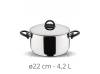 Χύτρα Ν.22 4,2L Homebliss Pyramis 18/10 INOX