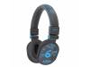 Approx DJ Graffiti Headphones Black Blue APPDJGBL