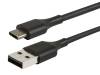 USB 2.0 Male to USB 3.1 Type C Male Charging & Data Sync Cable - Black (1M) (OEM)