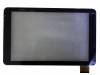 Archos 101c Platinum TOUCH SCREEN WITH DIGITIZER PANEL FRONT GLASS LENS BLACK