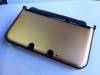 Nintendo 3DS XL Plastic Aluminum Case Gold OEM N3DSXLPLACG