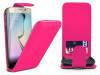 Samsung Galaxy J5 (J500F) - Leather Wallet Flip Magenta (OEM)