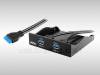 UNITEK 3.5" Front Panel  2  USB 3.0 Interface Y-3901
