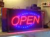 Advertising LED Display Screen. The Display Screen has the word ''OPEN''  (OEM)