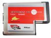 2 Dual Ports USB 3.0 HUB Express Card ExpressCard 54mm Hidden Inside USB3.0 Adapter ASMedia ASM1042 Chip For Laptop Notebook