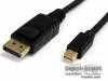 Καλώδιο Mini DisplayPort σε DisplayPort 1.8m MDP2DPMM6 (OEM) Καλώδιο Mini DisplayPort σε DisplayPort 1.8m MDP2DPMM6 (OEM)