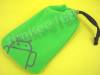Θήκη - Suede Pouch - για μεγάλα κινητά Android με κορδονάκι σε πράσινο ανοιχτό χρώμα Θήκη - Suede Pouch - για μεγάλα κινητά Android με κορδονάκι σε πράσινο ανοιχτό χρώμα