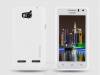 TPU Gel Case for Huawei Honor 2 U9508 & Ascend G600 White OEM