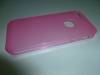 Clear Soft Flexible iPhone 5/5S TPU Silicone Case Mobile Cover - Pink  I5SCCP OEM