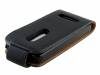 Nokia 301 - Leather Flip Case Black (OEM)