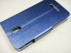 Leather Wallet Stand/Case for Alcatel Pop S7 Dark Blue (OEM)