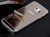 Samsung Galaxy S6 Edge + G928F - TPU Gel Case Case Mirror Gold (ΟΕΜ)