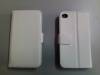 Άσπρη Πλαϊνή Δερμάτινη Θήκη Flip για iPhone 4S 4G Άσπρη Πλαϊνή Δερμάτινη Θήκη Flip για iPhone 4S 4G