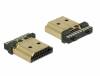 DELOCK Connector HDMI-A, Αρσενικό DELOCK Connector HDMI-A, Αρσενικό