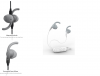 Bluetooth Handsfree iFrogz Sound Tone - White/Gray