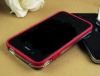 Vser Protective Bumper Frame Case - Θήκη Πλαισίου για iPhone 4G / 4Gs / CDMA - Βαθύ Κόκκινο / Διαφανής Vser Protective Bumper Frame Case - Θήκη Πλαισίου για iPhone 4G / 4Gs / CDMA - Βαθύ Κόκκινο / Διαφανής
