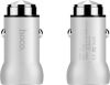 Hoco Z4 Single USB QC2 2.1A Car Charger - Silver