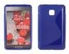 LG Optimus L3 ΙΙ E430 - Tpu Gel Case S-Line Blue (OEM)