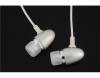 Amazing Sound Earphone with mic for iPhone & LG Optimus silver (OEM)
