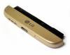 LG H850 G5 Loudspeaker, Mic, Charging Port Housing Bottom Cover Module in Gold (Grade A) (ACQ88888084) () (Bulk)