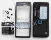 Πλήρες κέλυφος μαύρο με πληκτρολόγιο για Sony Ericsson K800