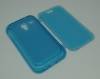 TPU Gel Case With Front Cover for Samsung Galaxy Ace Plus S7500 Light Blue (OEM)