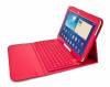 Leather Bluetooth with Keyboard Stand Case for Samsung Galaxy Tab 4 10.1 SM-T530 Red (OEM)