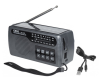 CMiK MK-245S Φορητό Ραδιόφωνο Ηλιακό με USB Μαύρο