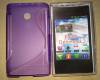 LG Optimus L3 E400 - TPU Gel S-Line Case Purple (OEM)