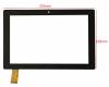 Touch Screen Digitizer for bitmore 10.1 windowsfpc-fc101js124-03 Black (OEM) (BULK)