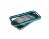 New Stylish Bumper Series Case Cover for iPhone 4G 4S - Μαύρο & Γαλάζιο New Stylish Bumper Series Case Cover for iPhone 4G 4S - Μαύρο & Γαλάζιο