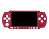 PSP 3000 slim faceplate slim metallic red