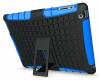 ipad 2, 3, 4 - Stand Θήκη Σιλικόνης TPU Με εσωτερική επένδυση Καουτσούκ Μαύρο-Μπλέ (TKFOON) ipad 2, 3, 4 - Stand Θήκη Σιλικόνης TPU Με εσωτερική επένδυση Καουτσούκ Μαύρο-Μπλέ (TKFOON)