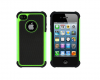 Stylish Dual Color Series Θήκη Πρασινό για iPhone 4G/4S