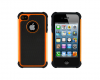 Stylish Dual Color Series Θήκη Πορτοκαλί για iPhone 4G/4S