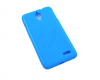Silicone Case S-Line for Alcatel One Touch Idol (OT-6030D) Blue (OEM)