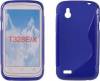 Θήκη Σιλικόνης για HTC Desire X Mπλε (ΟΕΜ)