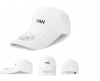 Καπέλο Baseball με επαναφορτιζόμενο  Ανεμιστηράκι λευκό (OEM) (BULK)